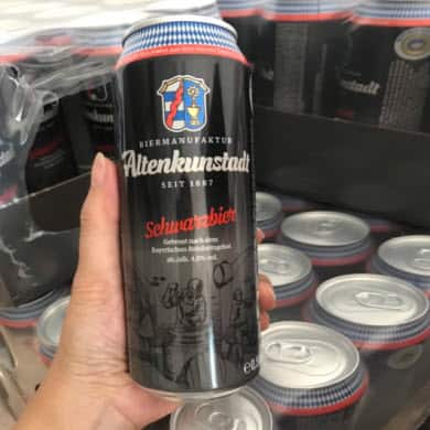 Bia đen Altenkunstadt Schwarzbier Đức