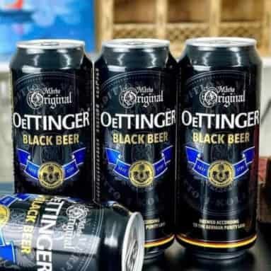 Oettinger black beer