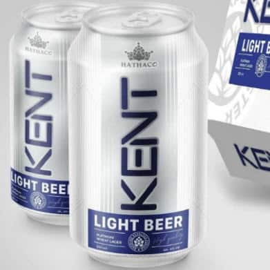 Kent light wheat beer