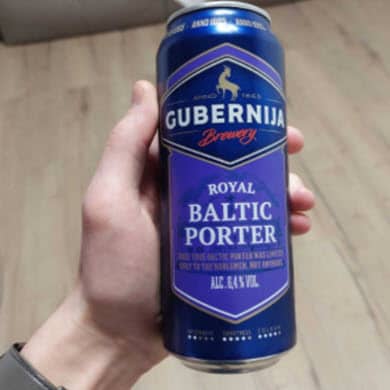 Bia Gubernija Royal Baltic Porter Lithuania